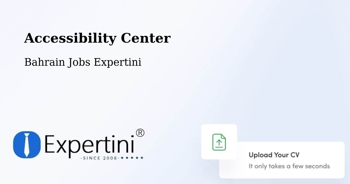 Accessibility Statement – Sitrah - Bahrain Jobs Expertini